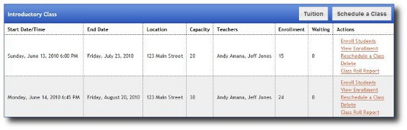 Classes