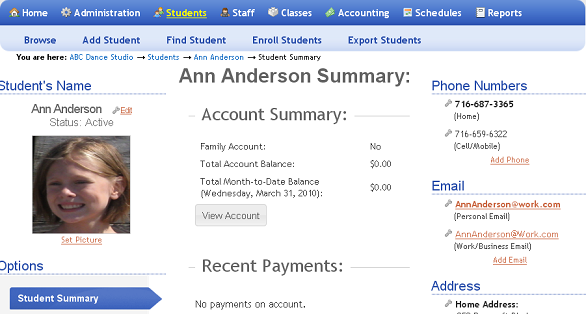 Student Record